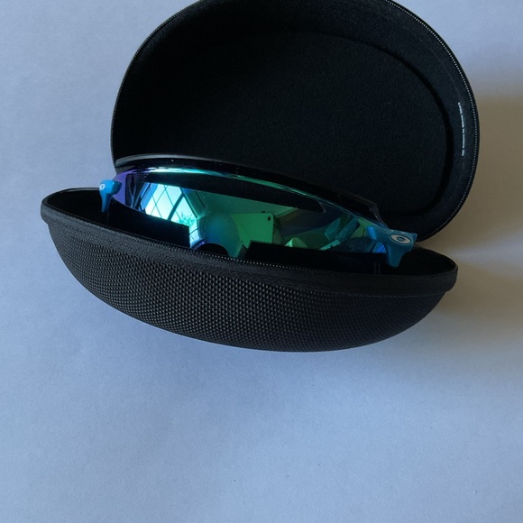 OAKLEY ENCODER SQUARED PRIZM SAPPHIRE LENSES, SKY BLUE FRAME NWOT - Picture 15 of 16